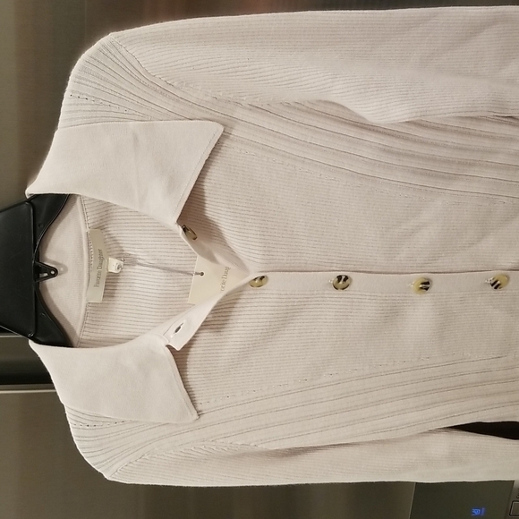 💕FAVORITE DAUGHTER💕 The Heartbreak Cardigan ~ Ivory Small S NWT - Picture 3 of 9